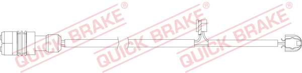 Czujnik zużycia klocka